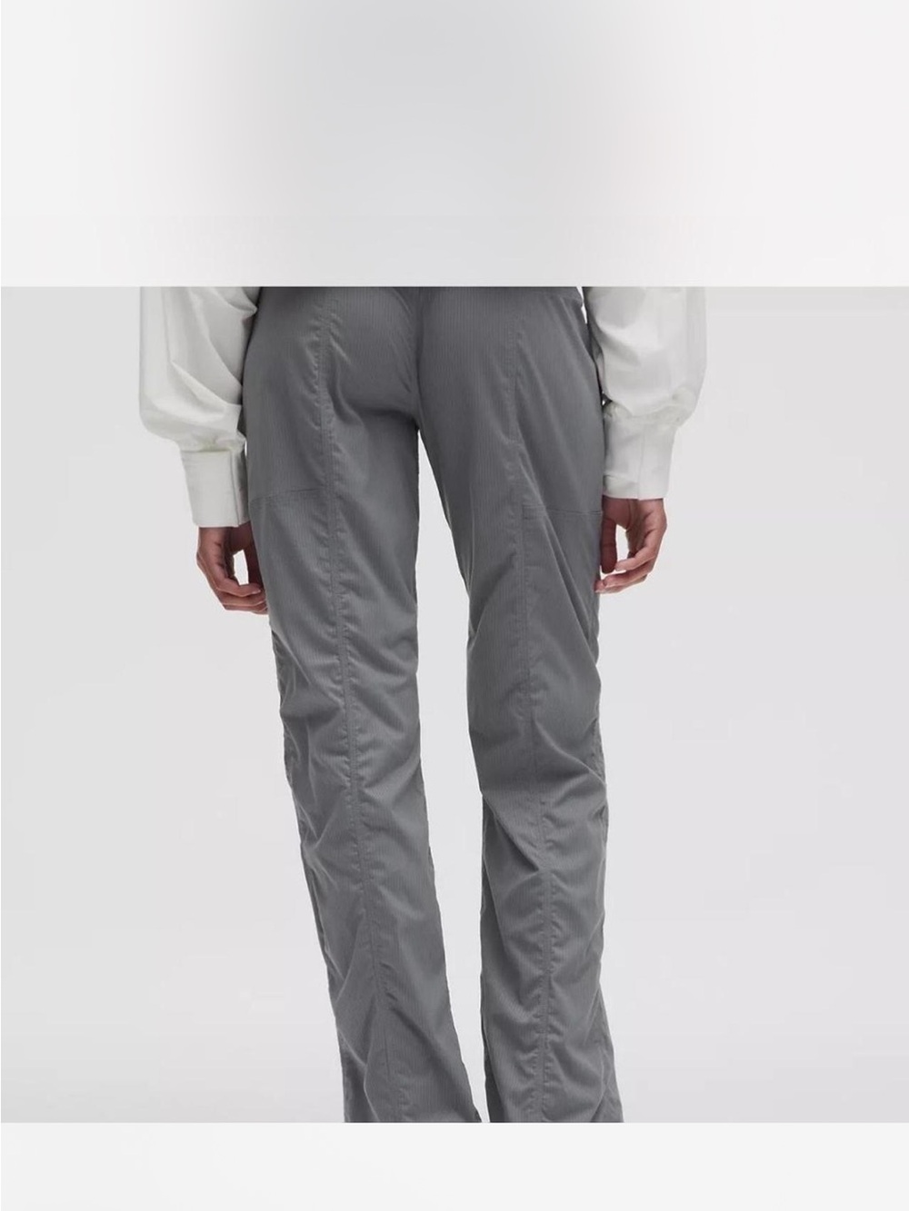 lululemon athletica Gray Straight-Leg Performance Pants